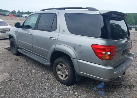 2002 Toyota Sequoia Sr5 V8 from USA, damaged, VIN 5TDZT34A32S067906